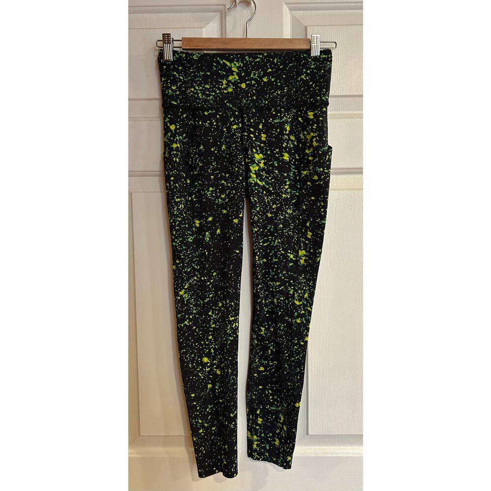 Lululemon Fast and Free High-Rise Pattern Tight 25", Size 6